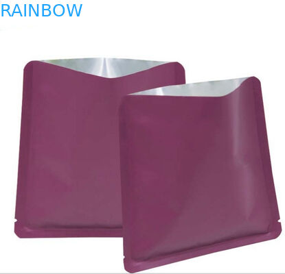 स्किनकेयर मास्क के लिए रंगीन हीट सील पाउच थ्री साइड सील पैकेजिंग बैग