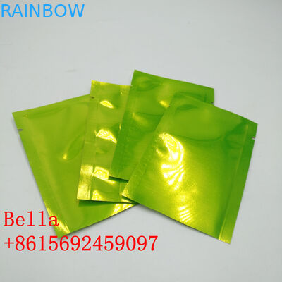 कस्टम मुद्रण पन्नी थैली पैकेजिंग एक तरफ स्पष्ट जिपर ग्लॉसी यूएसबी केबल के लिए