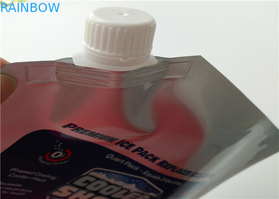 सुपरमार्केट सागर खाद्य फल डिस्पोजेबल एल्यूमीनियम पन्नी अछूता कूलर बैग / आइस बैग