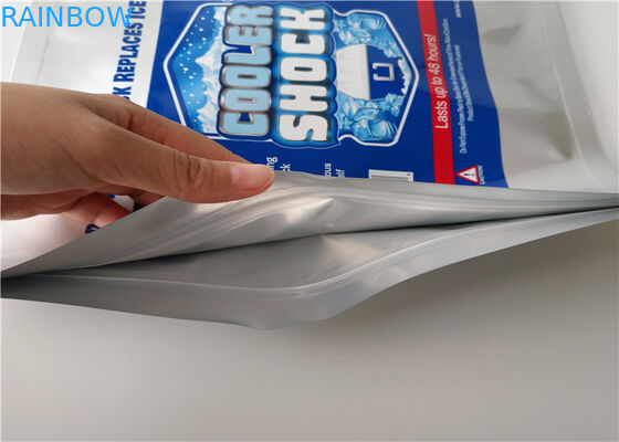 सुपरमार्केट सागर खाद्य फल डिस्पोजेबल एल्यूमीनियम पन्नी अछूता कूलर बैग / आइस बैग