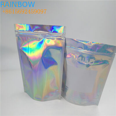 स्टैंड अप जिप लॉक पन्नी पाउच पैकेजिंग