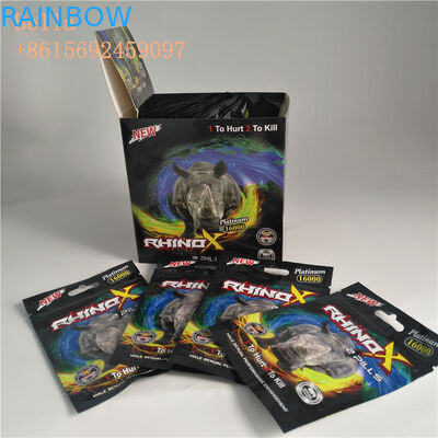 हैंग होल होल प्लास्टिक पाउच पैकेजिंग जिपलॉक पिल बैग द प्लास्टिक जिपर पन्नी बैग लोगो प्रिंटिंग के साथ