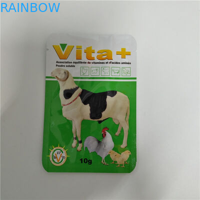 शीर्ष जिपर पालतू खाद्य थैली