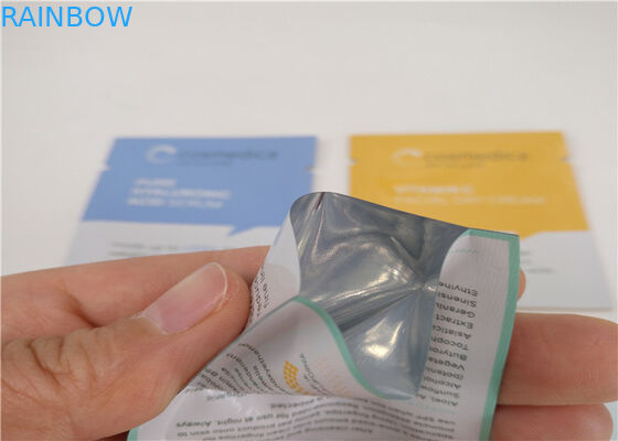 ग्लॉसी इफेक्ट कॉस्मेटिक पैकेजिंग बैग