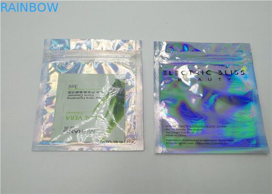 ग्लॉसी इफेक्ट कॉस्मेटिक पैकेजिंग बैग