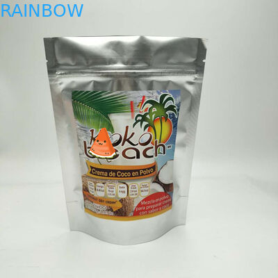 अनुकूलित आकार प्लास्टिक पाउच पैकेजिंग, एल्यूमीनियम पन्नी बैग ऊपर खड़े हो जाओ