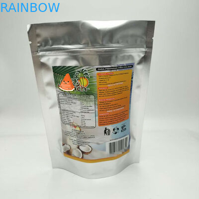 अनुकूलित आकार प्लास्टिक पाउच पैकेजिंग, एल्यूमीनियम पन्नी बैग ऊपर खड़े हो जाओ