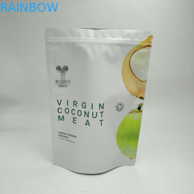 मैट सामग्री प्लास्टिक पाउच पैकेजिंग, पोषण प्रोटीन पाउडर के लिए बैग खड़े हो जाओ