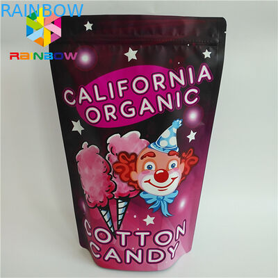 पन्नी टुकड़े टुकड़े में नाश्ता बैग पैकेजिंग खाद्य ग्रेड 100 - 150 माइक्रोन मोटाई