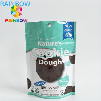 एल्यूमीनियम ज़िपलॉक स्नैक बैग पैकेजिंग, कपास कैंडी के लिए पन्नी टुकड़े टुकड़े में खड़े हो जाओ