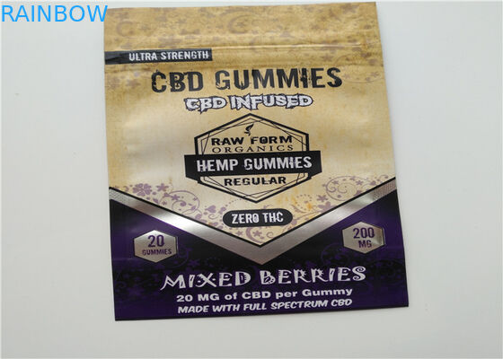 राइनो 7 स्वैग प्लेटिनम 15000 पिल पैकेजिंग के लिए एल्यूमीनियम पन्नी बैग खड़े हो जाओ