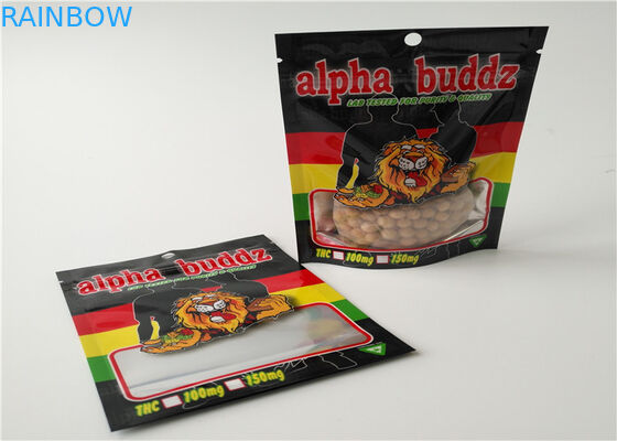 राइनो 7 स्वैग प्लेटिनम 15000 पिल पैकेजिंग के लिए एल्यूमीनियम पन्नी बैग खड़े हो जाओ