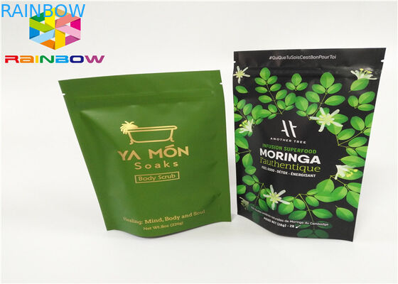 मट्ठा प्रोटीन पाउडर बैग पैकिंग / शुद्ध एल्यूमीनियम पन्नी मट्ठा प्रोटीन पाउडर पैकेजिंग Pags / ज़िपलॉक बैग खड़े हो जाओ