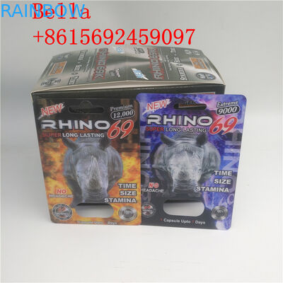 हार्डस्टील एक्स्टेसी सेक्स पिल ब्लिस्टर कार्ड पैकेजिंग