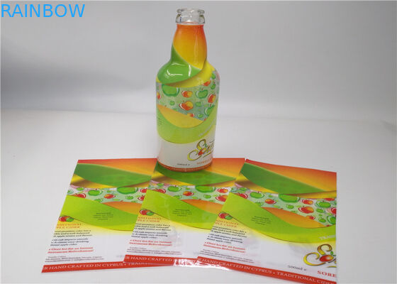 पनरोक पीईटी / पीवीसी हटना आस्तीन लेबल