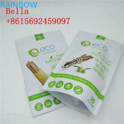 मैट फिनिश जिपलॉक स्नैक बैग पैकेजिंग लाइट प्रूफ पंचर प्रतिरोध