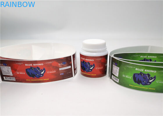 चिपकने वाला पनरोक हटना आस्तीन लेबल