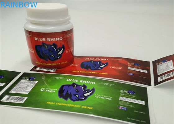 चिपकने वाला पनरोक हटना आस्तीन लेबल