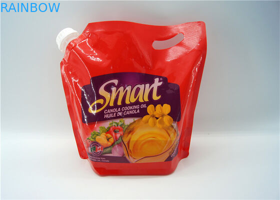 पेय / ऊर्जा पेय पैकेजिंग के लिए पारदर्शी तरल टोंटी बैग