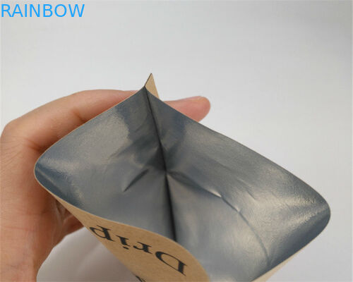 150 माइक्रोन मोटाई कागज खाद्य बैग रोटी पैकेजिंग के लिए मजबूत फ्रीज प्रतिरोध