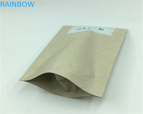 150 माइक्रोन मोटाई कागज खाद्य बैग रोटी पैकेजिंग के लिए मजबूत फ्रीज प्रतिरोध