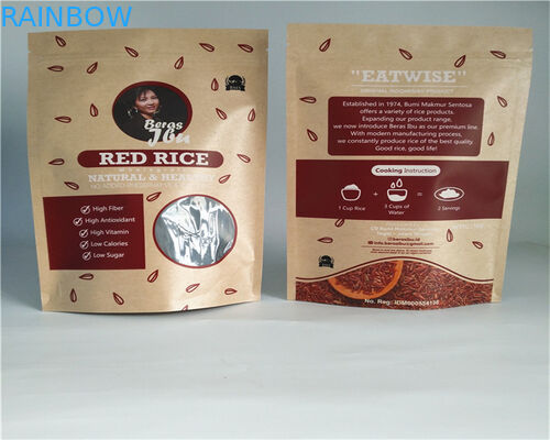 150 माइक्रोन मोटाई कागज खाद्य बैग रोटी पैकेजिंग के लिए मजबूत फ्रीज प्रतिरोध