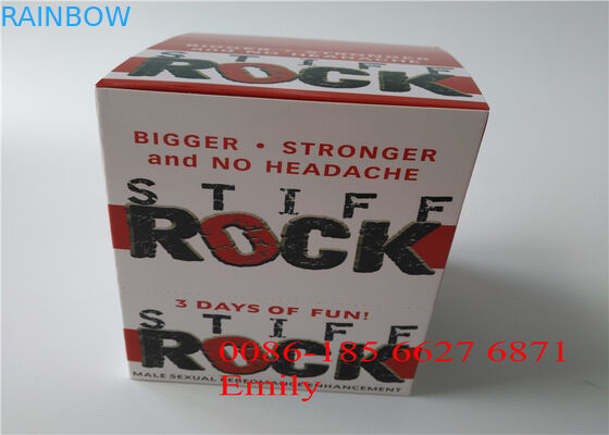 राइनो 69 ब्लिस्टर कार्ड पैकेजिंग 9 x 12 सेमी ग्लॉसी सरफेस फिनिशिंग के साथ