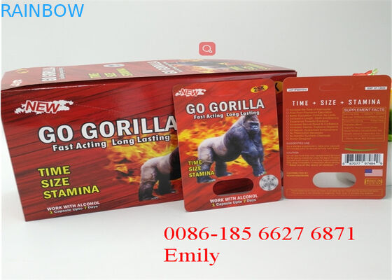 औषधीय गोलियों के लिए यूवी मुद्रण प्लास्टिक ब्लिस्टर पैकेजिंग अनुकूलित आकार