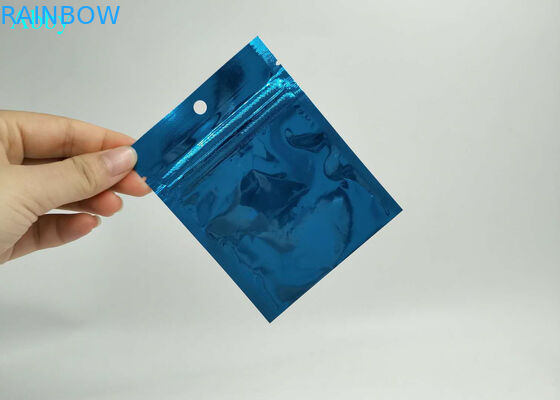 आभूषण उपहार के लिए पन्नी प्लास्टिक स्टैंड थैली पैकेजिंग तीन साइड सील सीएमवाईके रंग