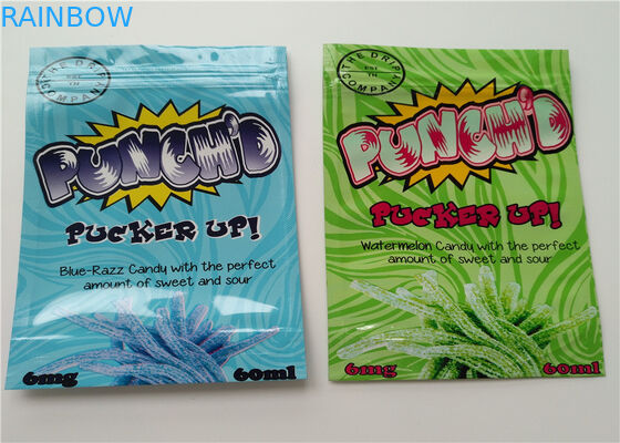 पारदर्शी रंग के साथ एल्यूमीनियम पन्नी हर्बल धूप पैकेजिंग मैट OPP सामग्री