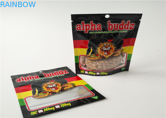 छोटे आकार के हर्बल धूपदान पैकेजिंग कस्टम लोगो एल्यूमीनियम परत के साथ मुद्रित टुकड़े टुकड़े में