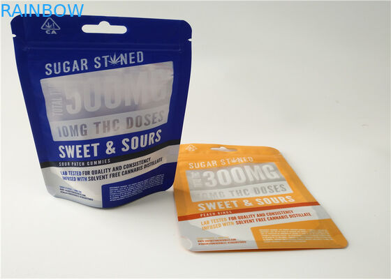 छोटे आकार के हर्बल धूपदान पैकेजिंग कस्टम लोगो एल्यूमीनियम परत के साथ मुद्रित टुकड़े टुकड़े में