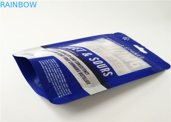 छोटे आकार के हर्बल धूपदान पैकेजिंग कस्टम लोगो एल्यूमीनियम परत के साथ मुद्रित टुकड़े टुकड़े में