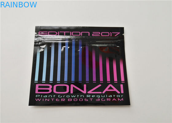 एयरटाइट जिपर सील के साथ बटोम क्लोजर हर्बल इंसेंस पैकेजिंग ग्रैव्योर प्रिंटिंग