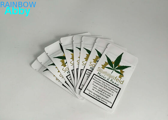 मुद्रण सोने मैट एल्यूमीनियम पन्नी बैग गैस बैरियर साइड कलीसिया 10000 MOQ