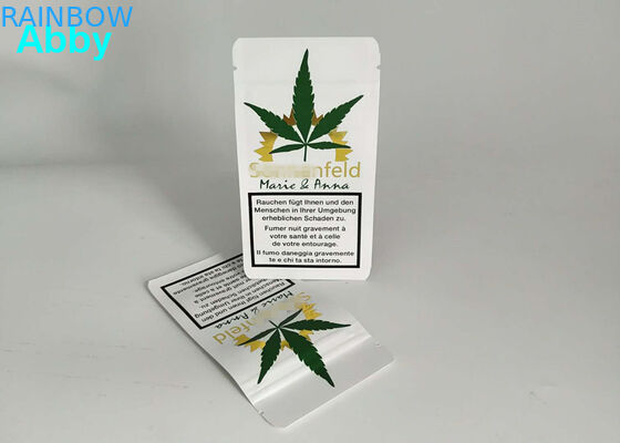 अनुकूलित सामग्री के साथ सोने की मुद्रण योग्य प्लास्टिक बैग CMYK रंग