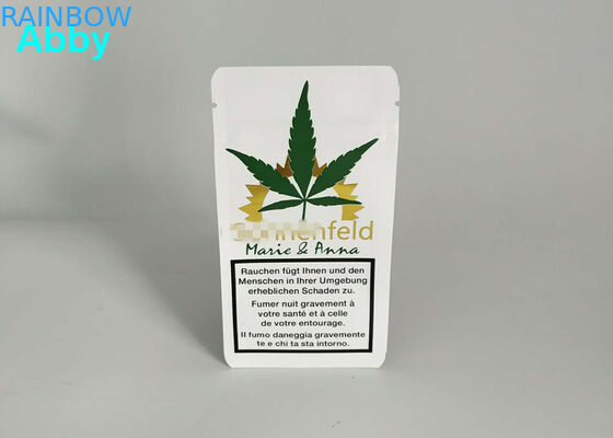 अनुकूलित सामग्री के साथ सोने की मुद्रण योग्य प्लास्टिक बैग CMYK रंग