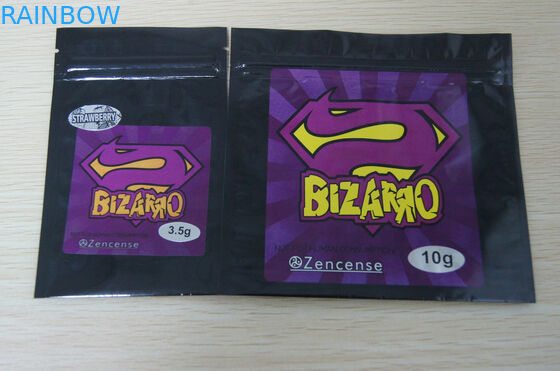 गैर - विषाक्त प्लास्टिक जिपर बैग पेट भालू / चिपचिपा कैंडी पैकेजिंग के लिए