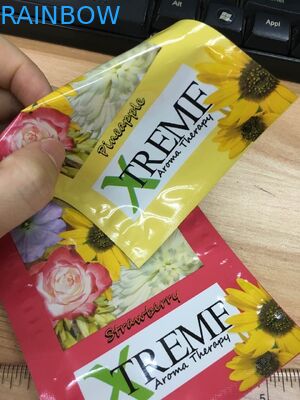 सीबीडी फ्लावर हर्बल धूप पैकेजिंग, आठ रंगों के साथ चिकित्सा एल्यूमीनियम पन्नी बैग