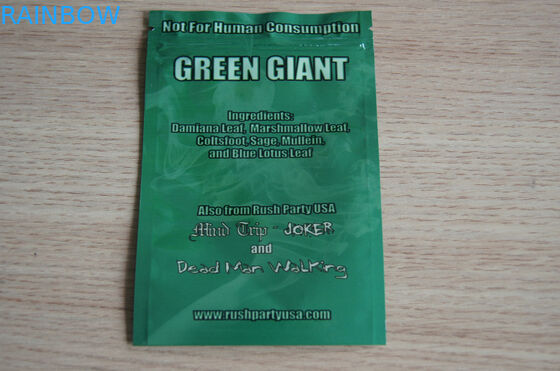 तम्बाकू अवकाश के लिए स्पष्ट सामने हर्बल धूप पैकेजिंग पुनर्नवीनीकरण कस्टम लोगो