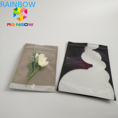 भोजन / कैंडी / कॉफी 10000 MOQ के लिए स्पष्ट थैली बैग खड़े हो जाओ