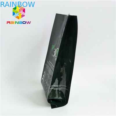 कुकीज़ / चाय मसाला कॉफी बैग के लिए बड़ी क्षमता पन्नी पैकेजिंग बैग मैट सतह