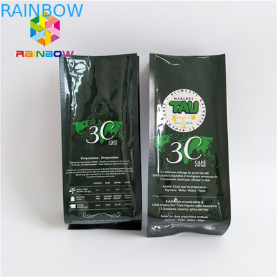 कुकीज़ / चाय मसाला कॉफी बैग के लिए बड़ी क्षमता पन्नी पैकेजिंग बैग मैट सतह