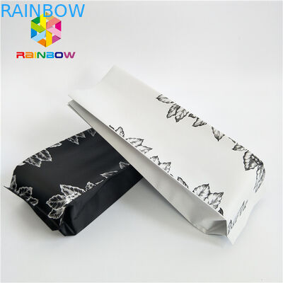 कुकीज़ / चाय मसाला कॉफी बैग के लिए बड़ी क्षमता पन्नी पैकेजिंग बैग मैट सतह