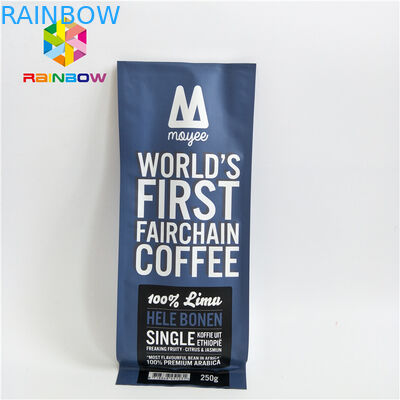 कुकीज़ / चाय मसाला कॉफी बैग के लिए बड़ी क्षमता पन्नी पैकेजिंग बैग मैट सतह