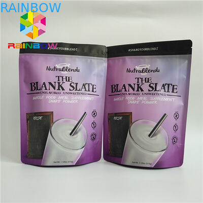 खाद्य ग्रेड प्लास्टिक पाउच पैकेजिंग, स्नैक के लिए मैट स्टैंड अप पाउच बैग