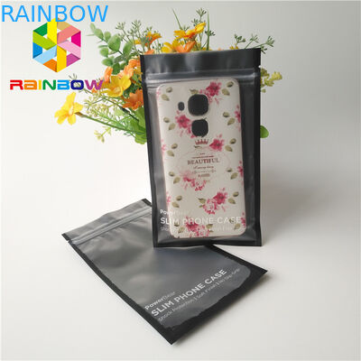 स्वनिर्धारित प्लास्टिक पाउच पैकेजिंग 1.6 x 8cm मोबाइल केबल 3 पक्षों के लिए स्नैक फ्रूट नोनी बैग के लिए सील बैग