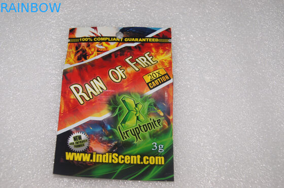 रैपर प्रिंटिंग थ्री साइड सील पाउच Mylar पन्नी सामग्री Ipper शीर्ष संभाल के साथ