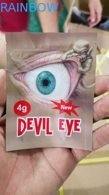 रैपर प्रिंटिंग थ्री साइड सील पाउच Mylar पन्नी सामग्री Ipper शीर्ष संभाल के साथ