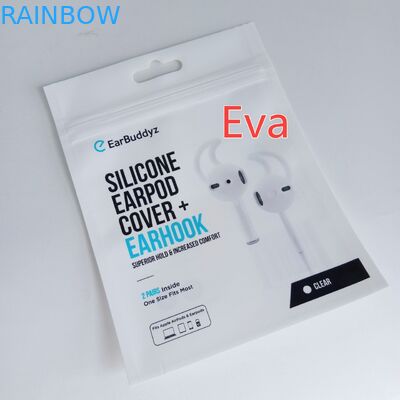 प्लास्टिक सामग्री ज़िप सील बैग Gravure मुद्रण भूतल हैंडलिंग यूरो हैंगिंग होल के साथ